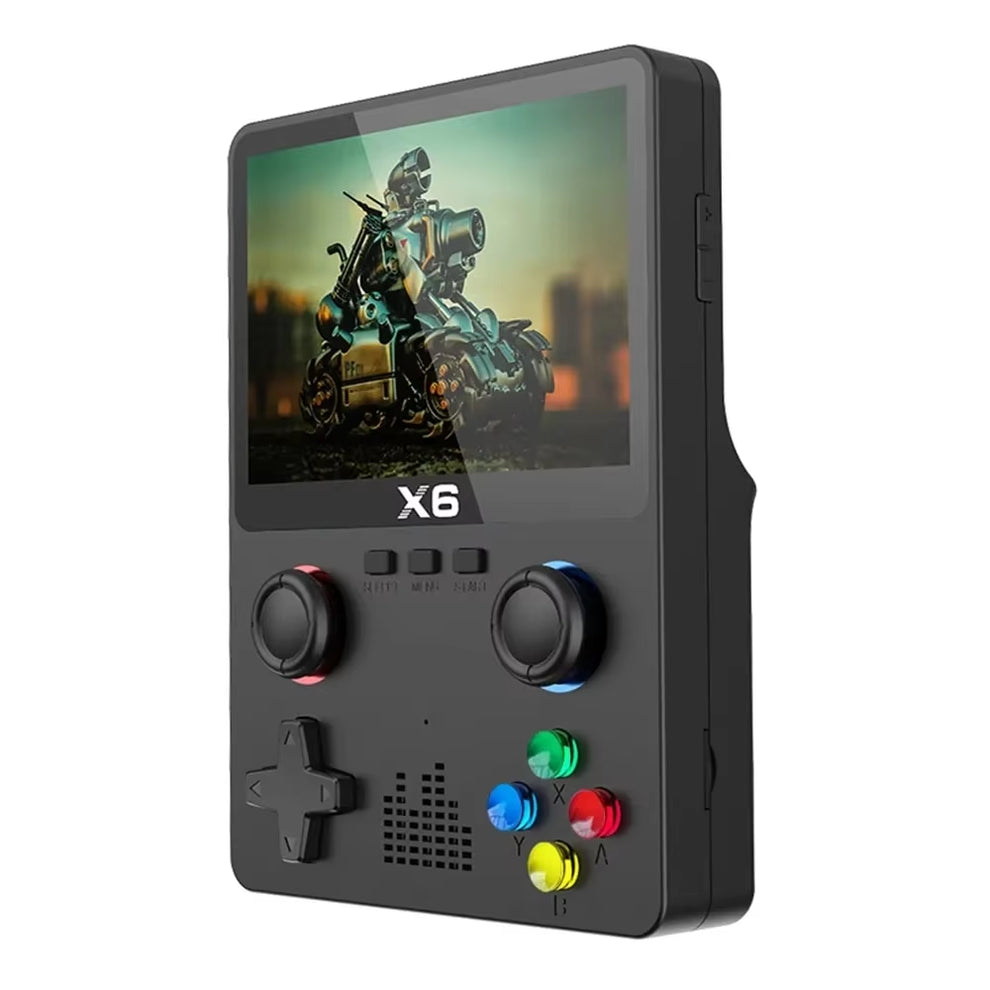 2023 New X6 3.5Inch IPS Screen Handheld Game Player Dual Joystick 11 S ...